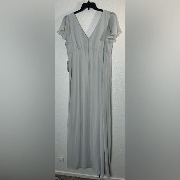 NWT Birdy Grey Hannah Empire in Chiffon Dove Grey - Picture 5 of 5